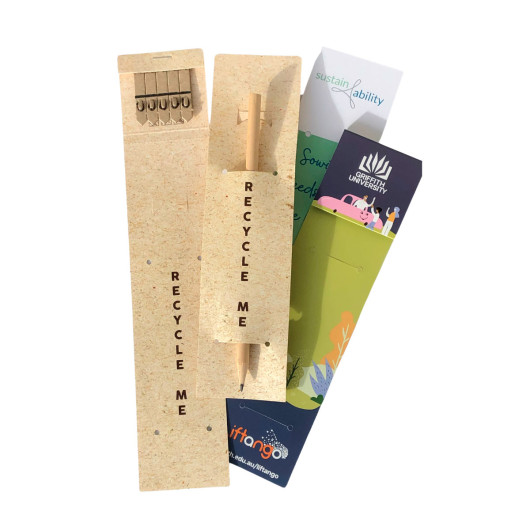 5 Stick Bookmarks with Pencil Slots